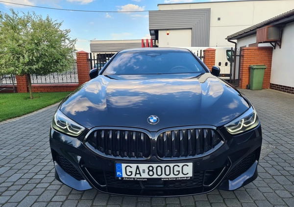 BMW Seria 8 cena 299000 przebieg: 50000, rok produkcji 2020 z Grudziądz małe 254